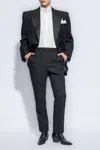 Saint Laurent Wool Blazer In Black