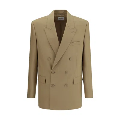 SAINT LAURENT WOOL BLAZER JACKET