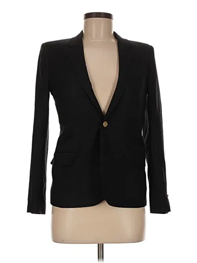 Pre-owned Saint Laurent Wool Blazer Jacket In Black
