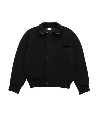 SAINT LAURENT SAINT LAURENT BUTTON DETAILED LONG-SLEEVED CARDIGAN JACKET