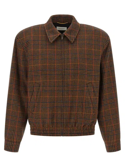 SAINT LAURENT SAINT LAURENT WOOL BOMBER JACKET