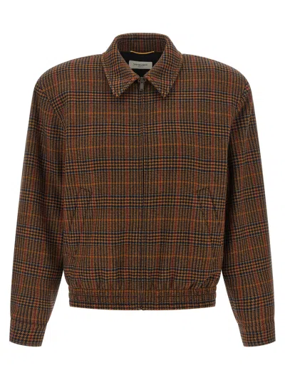 SAINT LAURENT WOOL BOMBER JACKET