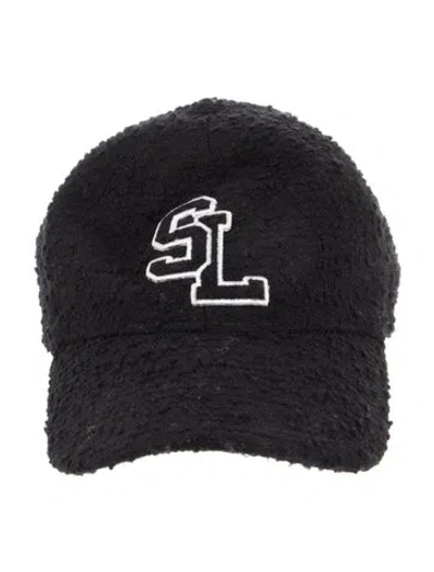 Pre-owned Saint Laurent Wool Cap In Black