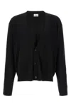 Saint Laurent Wool Cardigan With Long Sleeves And V-neckline