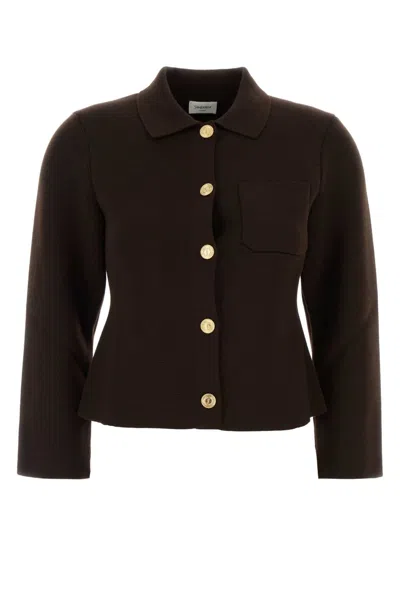 Saint Laurent Wool Cardigan Blazer For Women In Multi