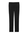 Saint Laurent Pure Wool Trousers In Black