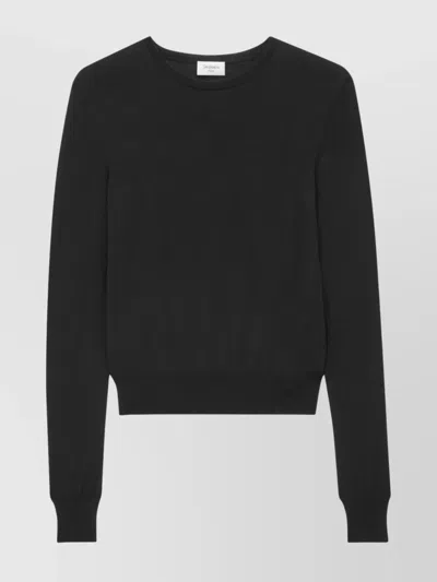 SAINT LAURENT WOOL CREW NECK SWEATER
