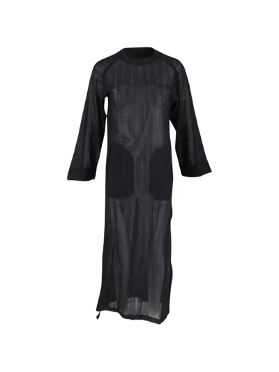 Pre-owned Saint Laurent Wool Dress In Black