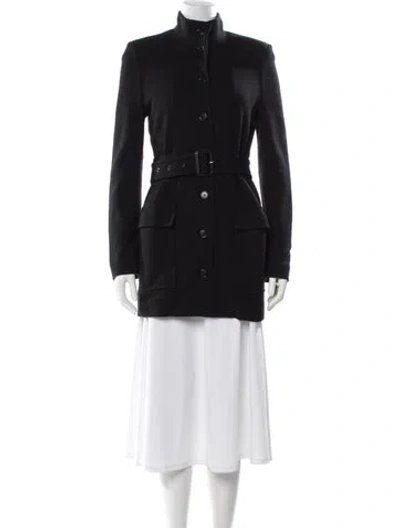 Pre-owned Saint Laurent Wool Evening Jacket In Black