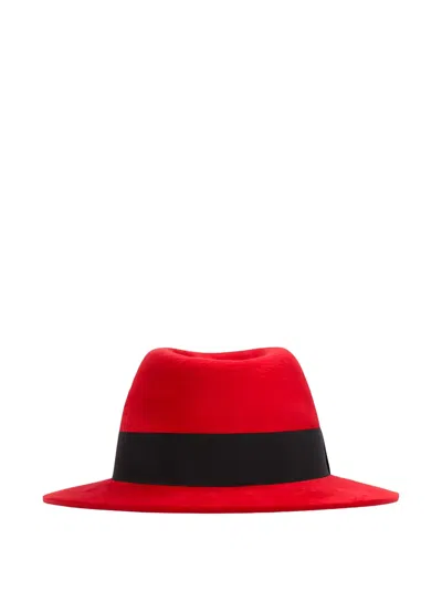 SAINT LAURENT WOOL FEDORA