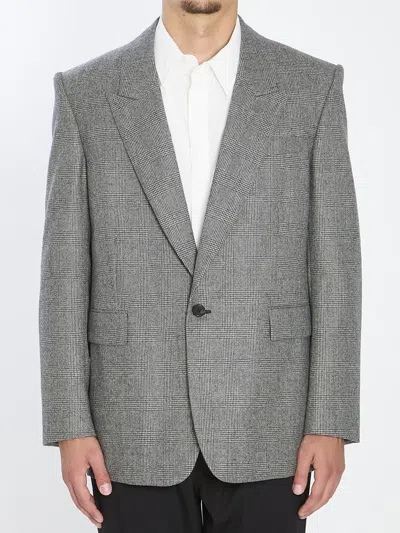 SAINT LAURENT WOOL FLANNEL JACKET