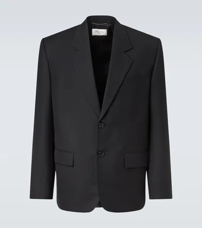 SAINT LAURENT WOOL GABARDINE BLAZER