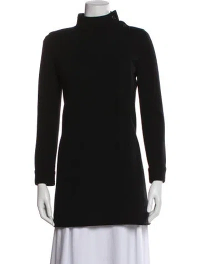Pre-owned Saint Laurent Wool Jacket In Black