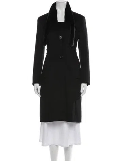 Pre-owned Saint Laurent Wool Jacket In Black