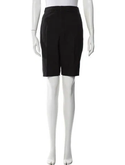 Pre-owned Saint Laurent Wool Knee-length Shorts In White