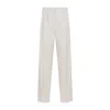 Saint Laurent Tailored Trousers In Sophisticated Nude Tone In Neutral