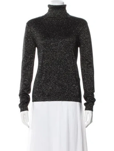 Pre-owned Saint Laurent Wool Patterned Sweater In Multi