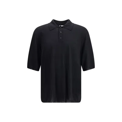 SAINT LAURENT WOOL POLO SHIRT