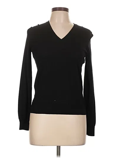 Pre-owned Saint Laurent Wool Pullover Sweater In Black
