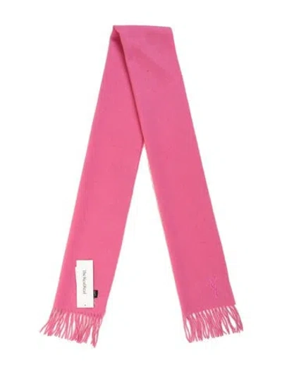Pre-owned Saint Laurent Wool Scarf In Pink