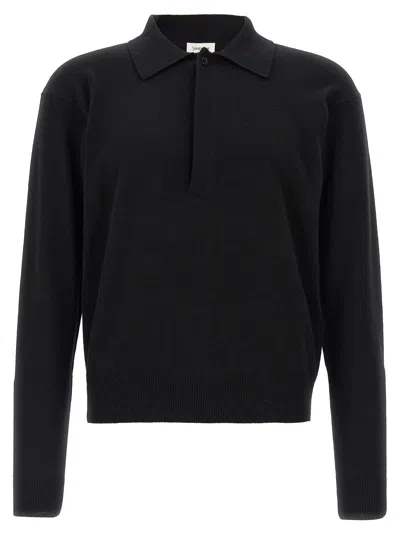 Saint Laurent Wool Shirt Polo Black
