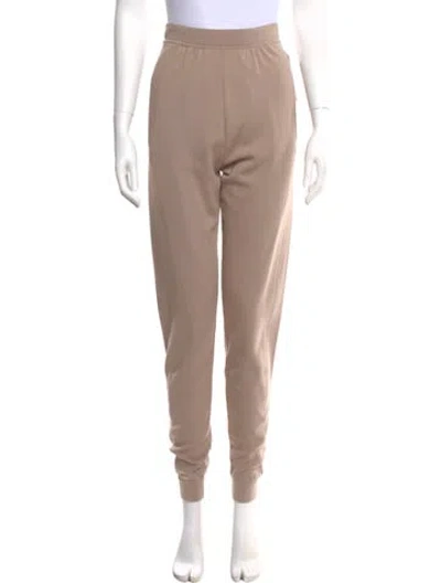 Pre-owned Saint Laurent Wool Skinny Leg Pants In Neutral