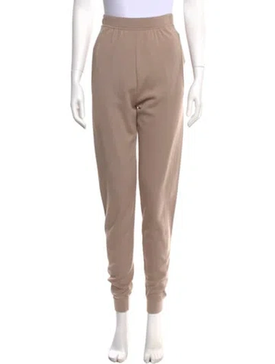 Pre-owned Saint Laurent Wool Skinny Leg Pants In Neutral