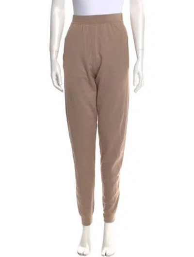 Pre-owned Saint Laurent Wool Skinny Leg Pants In Neutral