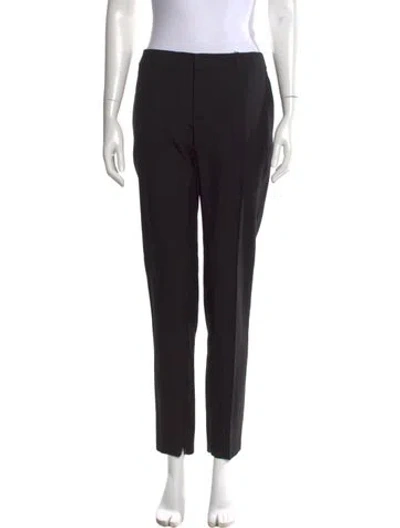 Pre-owned Saint Laurent Wool Skinny Leg Pants W/ Tags In Black