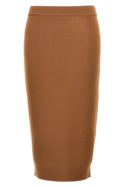 SAINT LAURENT WOOL SKIRT