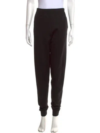Pre-owned Saint Laurent Wool Straight Leg Pants W/ Tags In Black