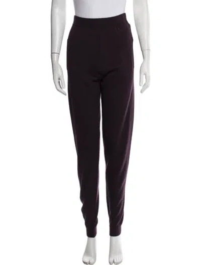 Pre-owned Saint Laurent Wool Sweatpants W/ Tags In Purple