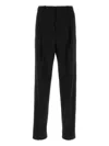 Saint Laurent Wool Tailored Pant In Black