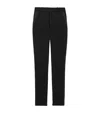 Saint Laurent Wool Tailored Trousers In Black