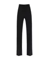 Saint Laurent Wool Tailored Trousers In Black