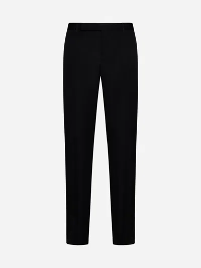 SAINT LAURENT WOOL TROUSERS <BR/>