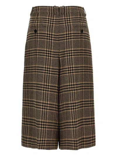 Saint Laurent Wool Trousers In Black