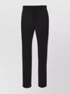Saint Laurent Wool Trousers With Pinstripes And Pockets