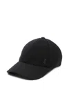 Saint Laurent Wool Trucker Hat In Black