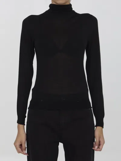 SAINT LAURENT WOOL TURTLENECK
