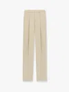 Saint Laurent Wool Tuxedo Trouser With Silk Lining