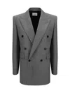 Saint Laurent Women Wool Twill Blazer