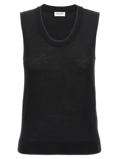 SAINT LAURENT SAINT LAURENT WOOL VEST