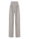 Saint Laurent Wool Wide-leg Trousers