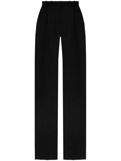 SAINT LAURENT SAINT LAURENT WOOL WIDE-LEG TROUSERS
