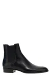 Saint Laurent Leather Wyatt Chelsea Boots
