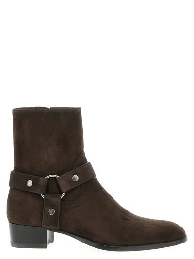 Saint Laurent Wyatt Ankle Boots