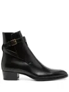 SAINT LAURENT SAINT LAURENT WYATT ANKLE BOOTS