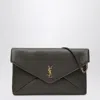 Saint Laurent Xxl Moss Envelope Cassandre Clutch In Green