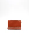 Saint Laurent Y Leather Pouch In Brown